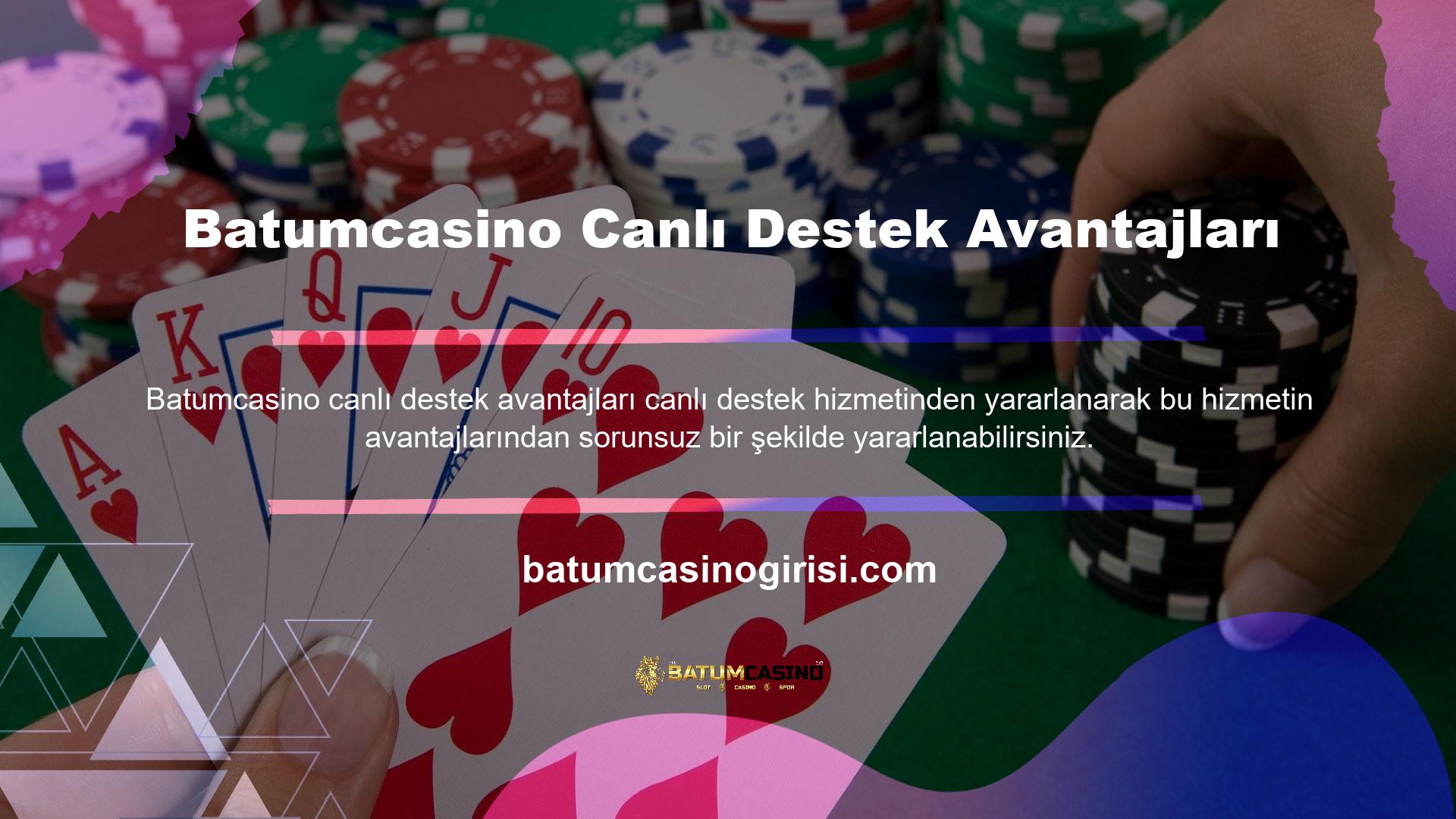 Profesyonel canlı destek ekibi güvenilirdir ve yanıtlarında hızlıdır