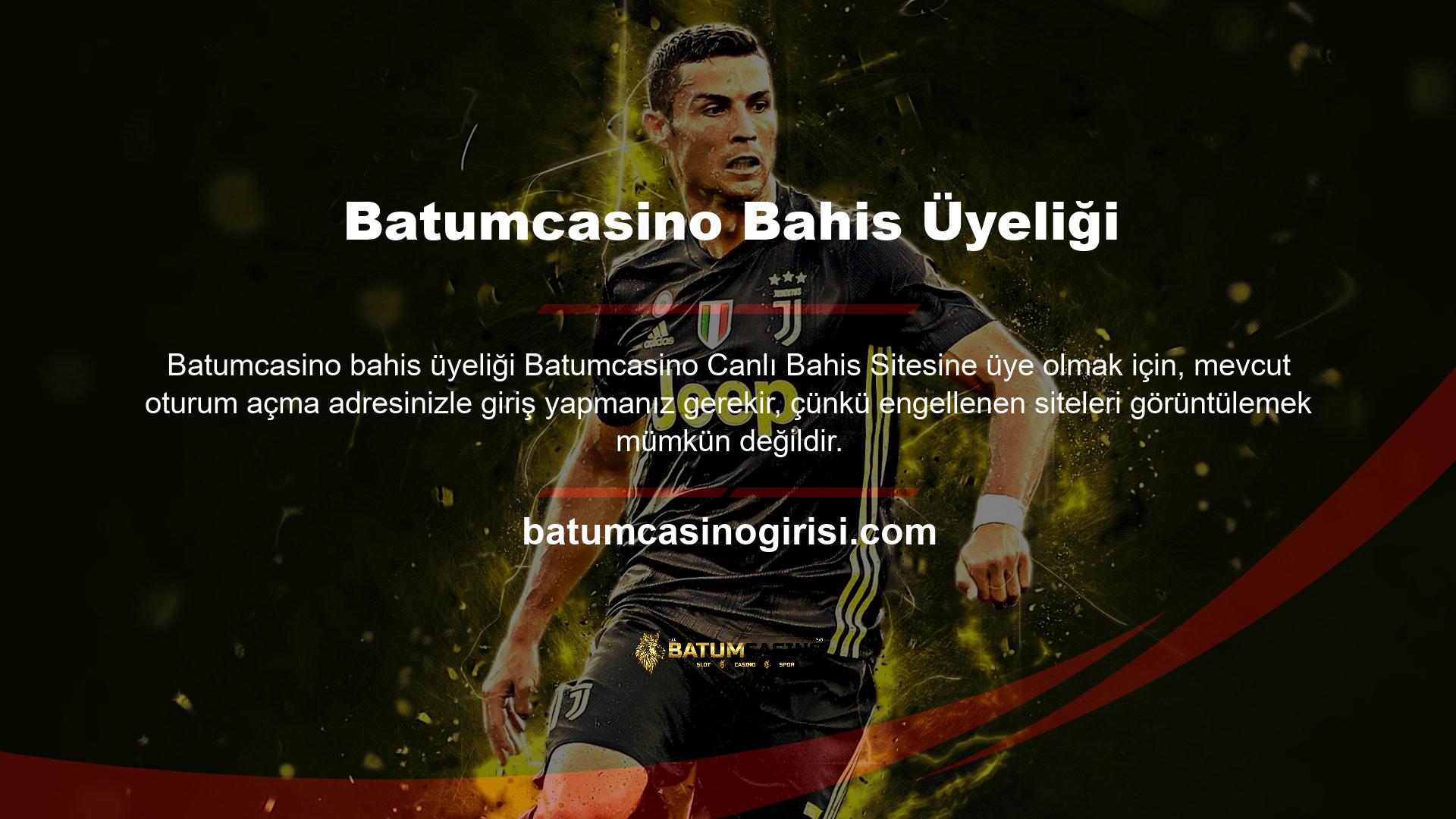 Batumcasino sitesine katılmak mümkün, mevcut giriş adresini bilmeniz gerekir